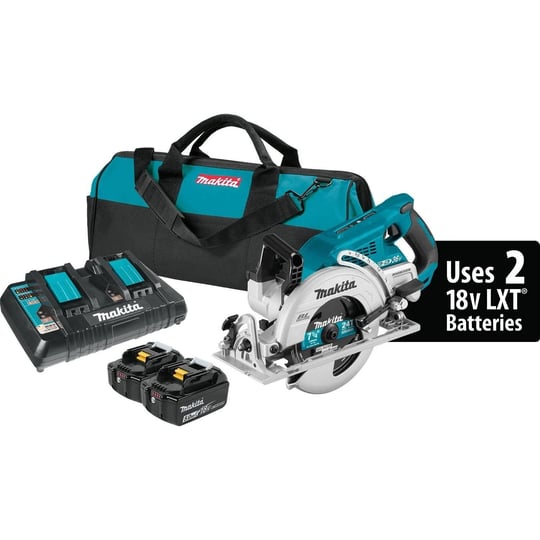 makita-x2-lxt-lithium-ion-71-4-rear-handle-circular-saw-kit-1