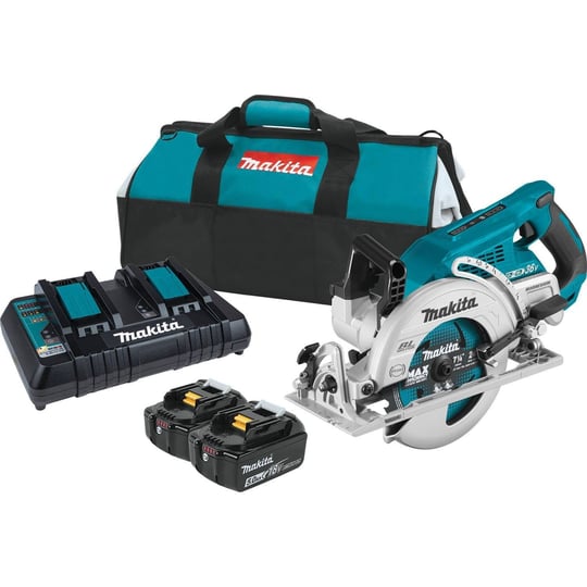 makita-xsr01pt-r-18v-x2-lxt-36v-brushless-cordless-rear-handle-7-1-4-in-circular-saw-kit-5-0ah-1