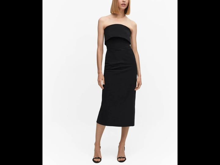 mango-strapless-slit-dress-black-6-women-1