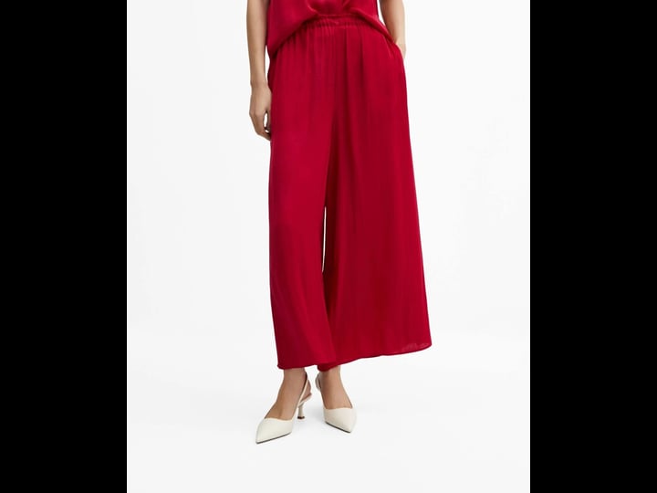 mango-wideleg-pants-with-elastic-waist-fuchsia-m-women-1
