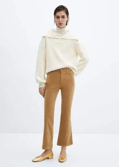 mango-womens-flared-cropped-corduroy-jeans-medium-brown-1