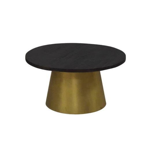 mango-wood-gold-drum-base-coffee-table-black-timbergirl-1