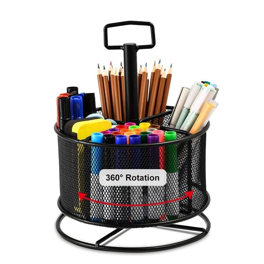 marbrasse-mesh-desk-organizer-360-degree-rotating-multi-functional-pen-holder-4-compartments-desktop-1