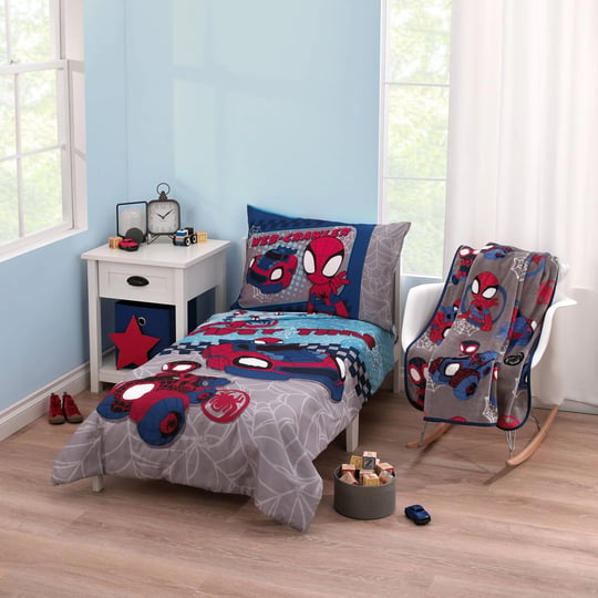 marvel-spidey-5pc-toddler-bedding-blanket-bundle-toddler-bed-boy-blue-polyester-1