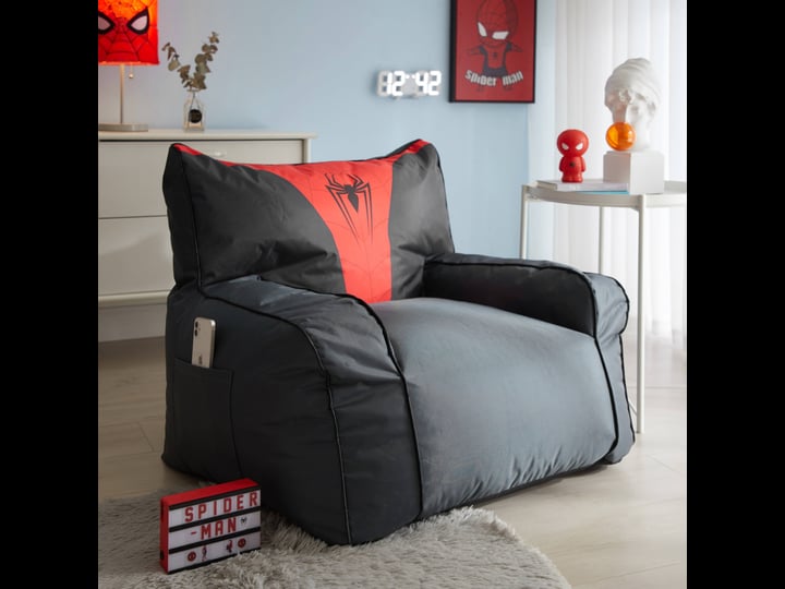 marvels-spiderman-oversized-bean-chair-3-ft-black-and-red-1
