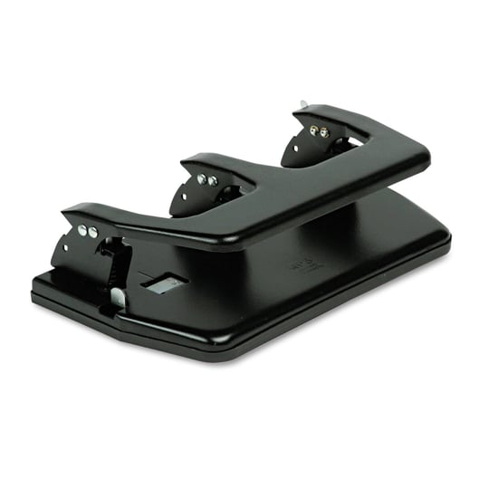 master-20-sheet-three-hole-punch-oversized-handle-steel-black-1
