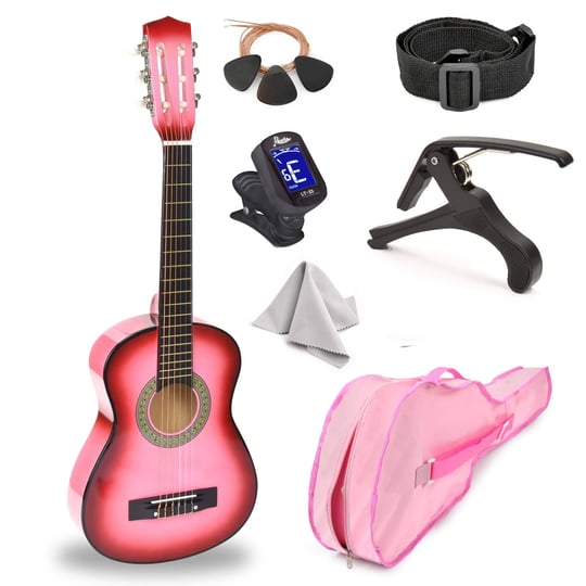 master-play-38-wood-guitar-with-case-and-accessories-for-kids-boys-girls-teens-beginners-pink-gardie-1