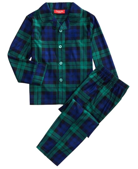 matching-family-pajamas-kids-black-watch-plaid-pajama-set-created-for-macys-black-watch-plaid-1