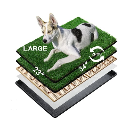 meexpaws-dog-grass-pee-pads-for-dogs-with-tray-large-size-34-by-23-in-2-dog-artificial-grass-pads-in-1