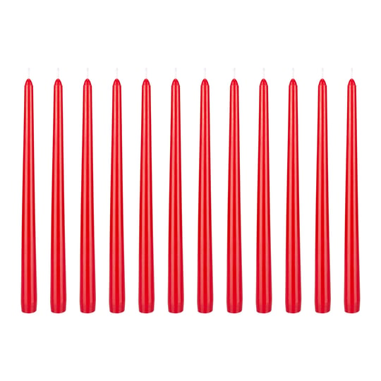 mega-candles-12-pcs-unscented-red-taper-candle-hand-poured-wax-candles-12-inch-x-7-8-inch-home-dcor--1