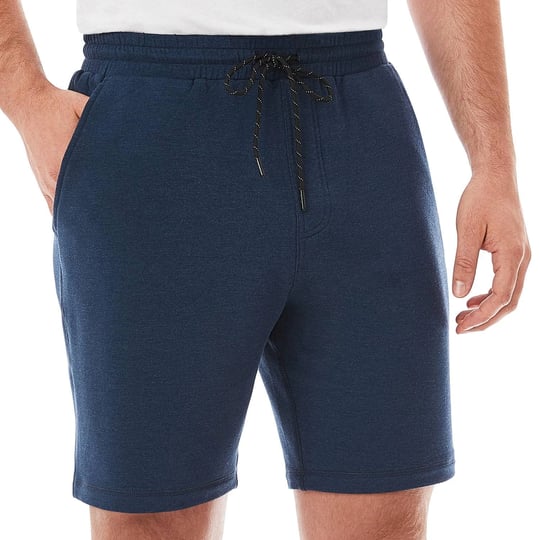 members-mark-mens-7-5-inseam-super-soft-fleece-lounge-short-heather-blue-cove-m-1