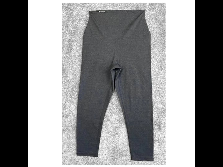 members-mark-womens-super-soft-high-waist-22-inseam-capri-legging-charcoal-heather-l-1