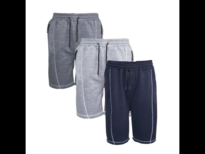 men-3pcs-drawstring-waist-jogger-shorts-for-active-comfort-leehanton-dkgrey-ltgrey-navy-s-1