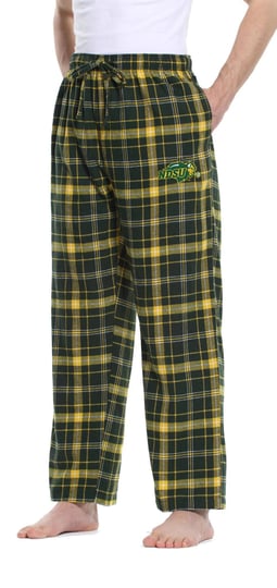 mens-concepts-sport-green-ndsu-bison-ultimate-flannel-pajama-pants-size-large-1