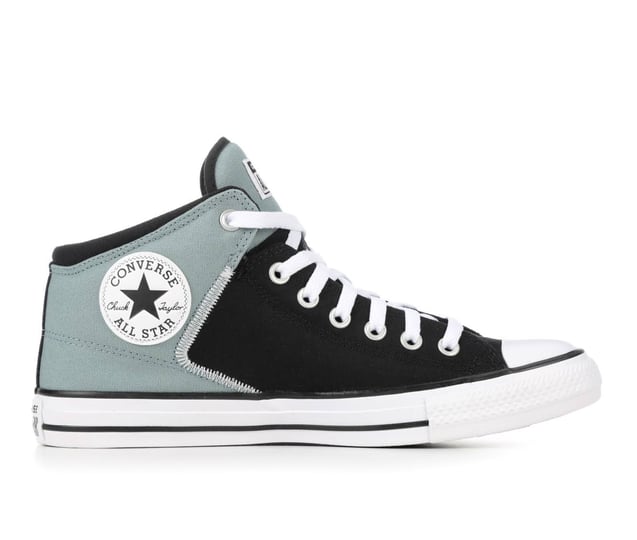 mens-converse-chuck-taylor-all-star-high-street-sneakers-in-black-grey-white-size-9