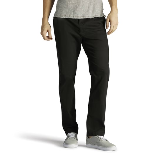 mens-lee-performance-series-extreme-comfort-khaki-slim-fit-flat-front-pants-black-size-30x29-1