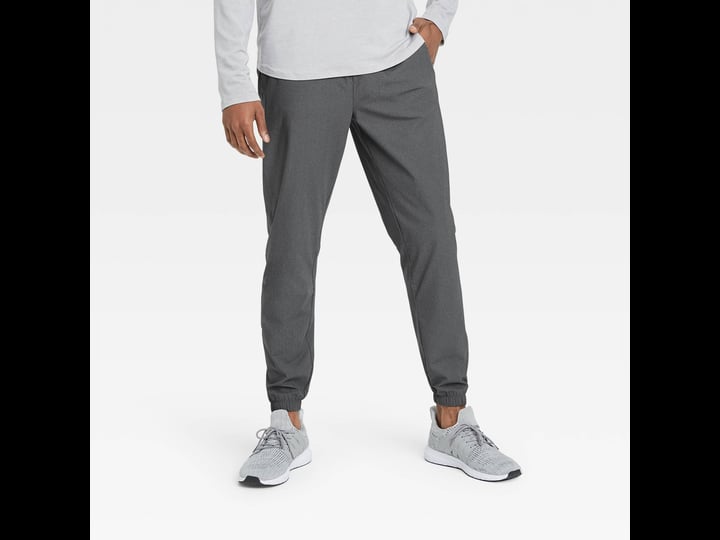 mens-lightweight-run-pants-all-in-motion-heathered-black-xl-1