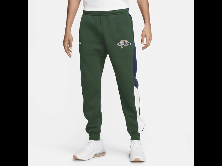 mens-nike-sportswear-club-fleece-graphic-jogger-pants-in-green-1