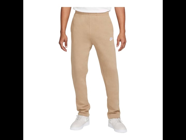 mens-nike-sportswear-club-fleece-pants-size-xl-brown-1