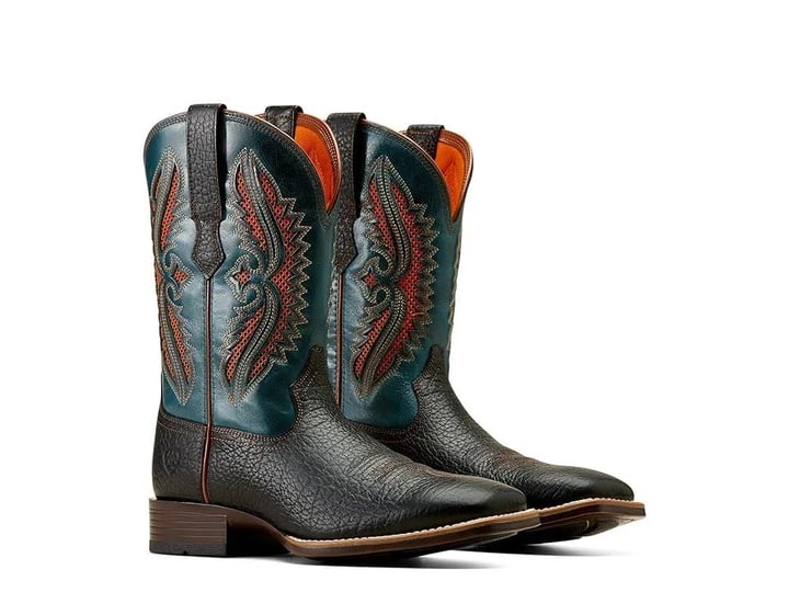 mens-rowder-venttek-360-cowboy-boots-in-black-dark-teal-size-7-d-medium-by-ariat-1