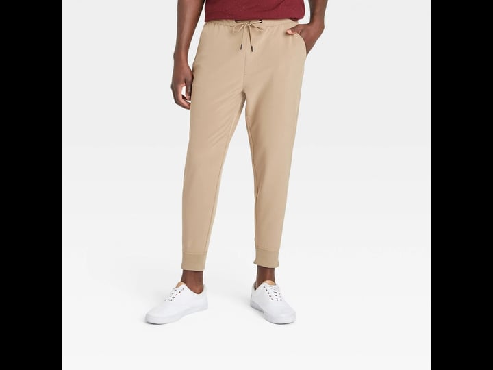 mens-tapered-tech-cargo-jogger-pants-goodfellow-co-khaki-xs-1