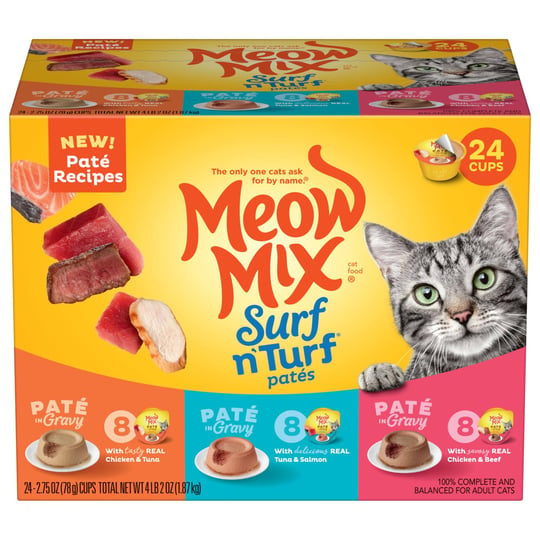 meow-mix-pat--in-gravy-wet-cat-food-variety-pack-surf-n-turf-pat-s-2-75-ounce-pack-of-25