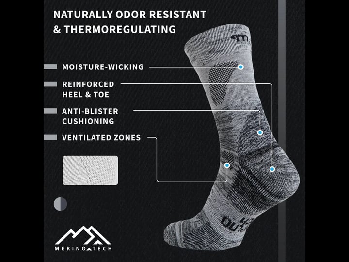 merino-wool-hiking-socks-pack-of-2-oatmeal-black-1