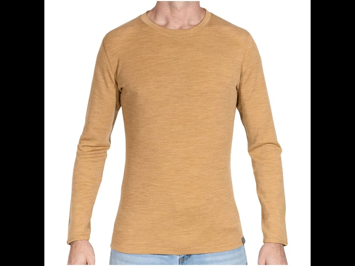 meriwool-mens-base-layer-100-merino-wool-midweight-long-sleeve-thermal-shirt-sand-1