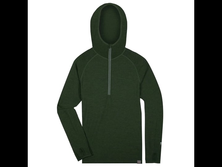 meriwool-mens-base-layer-hoodie-lightweight-merino-wool-long-sleeve-thermal-army-green-mens-size-sma-1