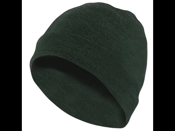 meriwool-merino-wool-unisex-cuff-beanie-hat-army-green-1