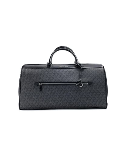 michael-kors-travel-extra-large-black-signature-pvc-duffel-luggage-bag-1