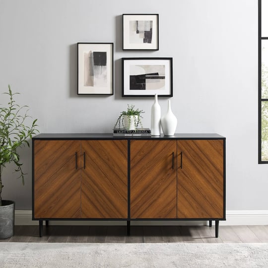 middlebrook-cassandra-58-inch-mid-century-modern-4-door-buffet-black-acorn-bookmatch-1