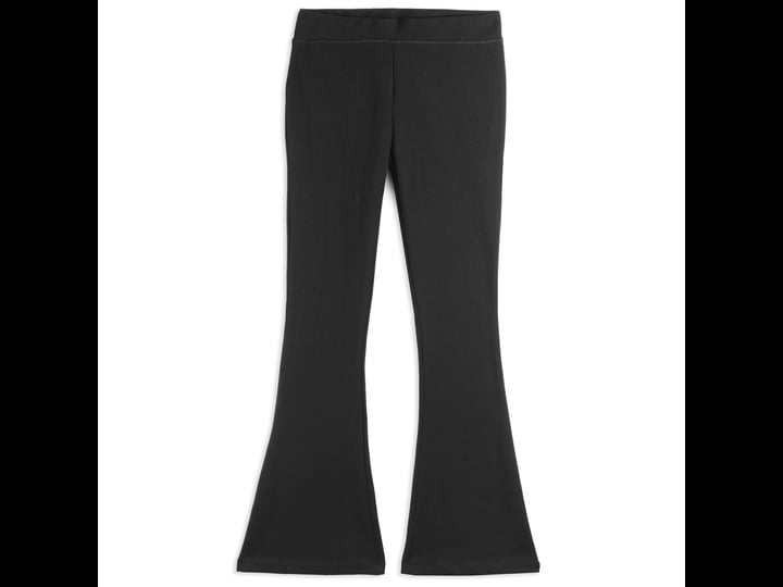 mightly-girls-organic-cotton-flared-leggings-yoga-pant-black-medium-9