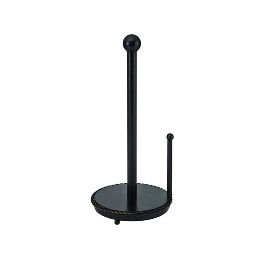 mikasa-black-gourmet-basics-rope-paper-towel-holder-1