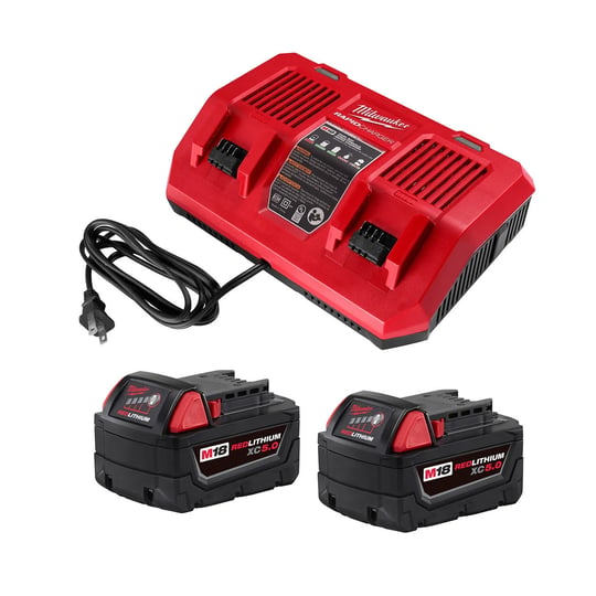 milwaukee-48-59-1852pd-m18-18-volt-lithium-ion-starter-kit-with-two-5-0-ah-battery-packs-and-dual-ba-1