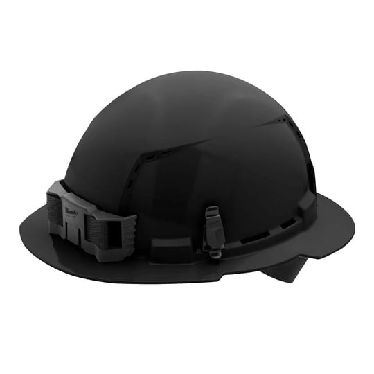 milwaukee-black-full-brim-vented-hard-hat-with-4pt-ratcheting-suspension-type-1-class-c-48-73-1212