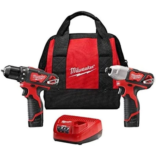 milwaukee-m12-12-volt-lithium-ion-cordless-drill-driver-impact-driver-combo-kit-2-tool-with-free-m12-1