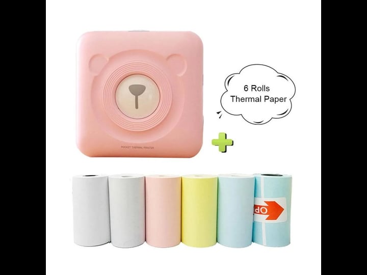 mini-magic-wireless-photo-printer-6-free-thermal-rolls-pink-1