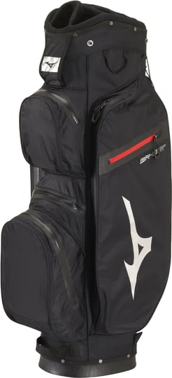 mizuno-br-dri-waterproof-cart-bag-black-silver-1