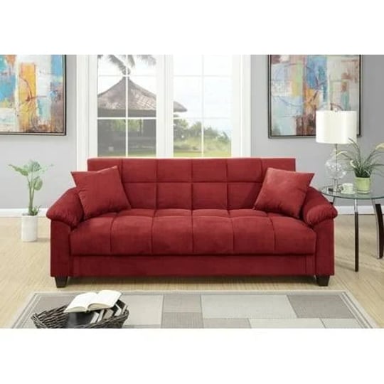 modern-contemporary-living-room-adjustable-sofa-red-microfiber-couch-plush-cushion-storage-couch-1pc-1