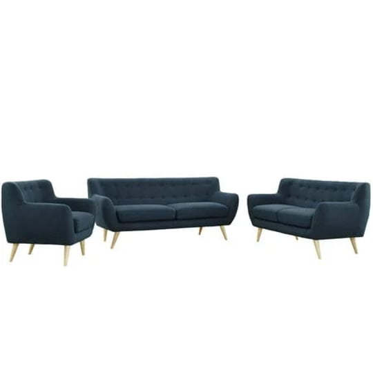 modern-contemporary-three-pcs-living-room-set-navy-fabric-plywood-1