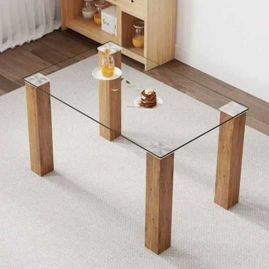 modern-minimalist-rectangular-dining-table-glass-desktop-and-wooden-mdf-table-legs-suitable-for-rest-1