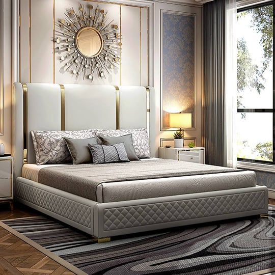 modern-upholstered-king-bed-polished-gold-and-luxury-faux-leather-headboard-included-1