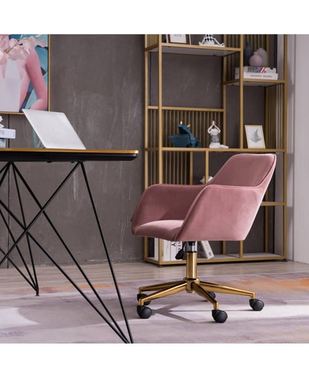 modern-velvet-fabric-material-adjustable-height-360-revolving-home-office-chair-with-gold-metal-legs-1