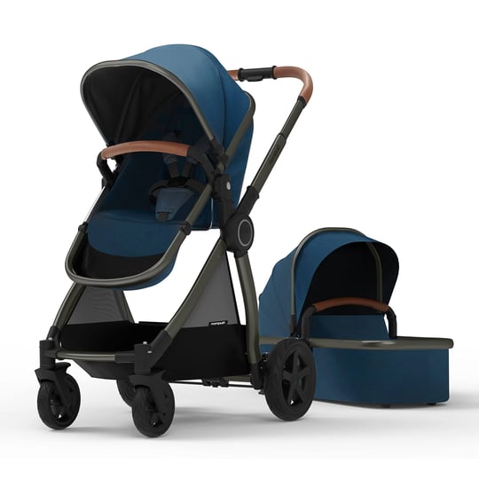 mompush-ultimate-2-bassinet-compact-self-standing-fold-reversible-upf50-canopy-stroller-new-navy-fab-1