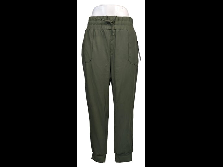mondetta-pants-jumpsuits-mondetta-womens-ribbed-jogger-pants-tapered-green-size-xl-new-with-tags-col-1