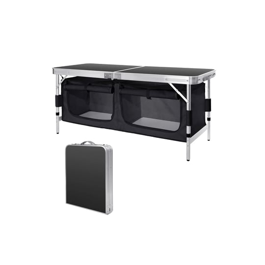 moosinily-4-feet-folding-table-aluminum-portable-camping-table-adjustable-picnic-table-with-oxford-s-1