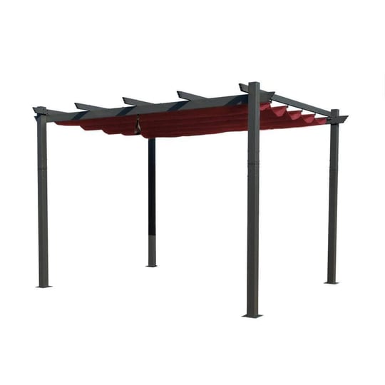 morgan-outdoor-10-ft-x-13-ft-pergola-burgundy-sun-shade-canopy-1