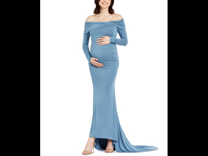 motherhood-maternity-off-shoulder-large-maternity-maxi-dress-in-blue-1