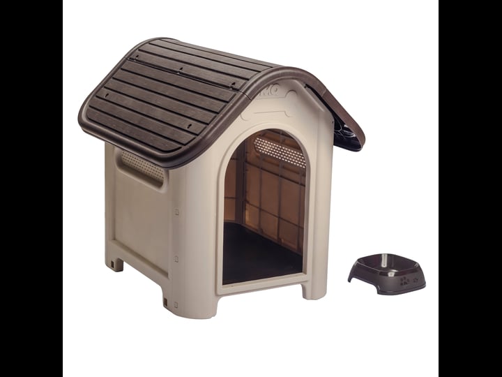 mq-dog-house-with-bowl-for-small-medium-breeds-espresso-beige-1